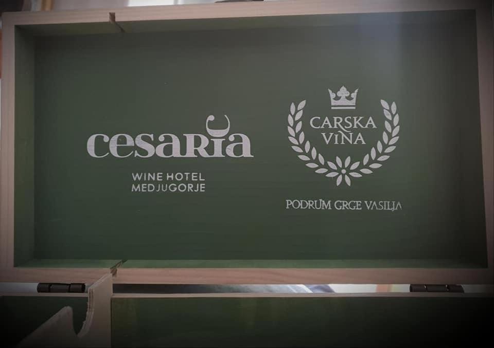Wine Hotel Cesarica Medjugorje Exterior foto