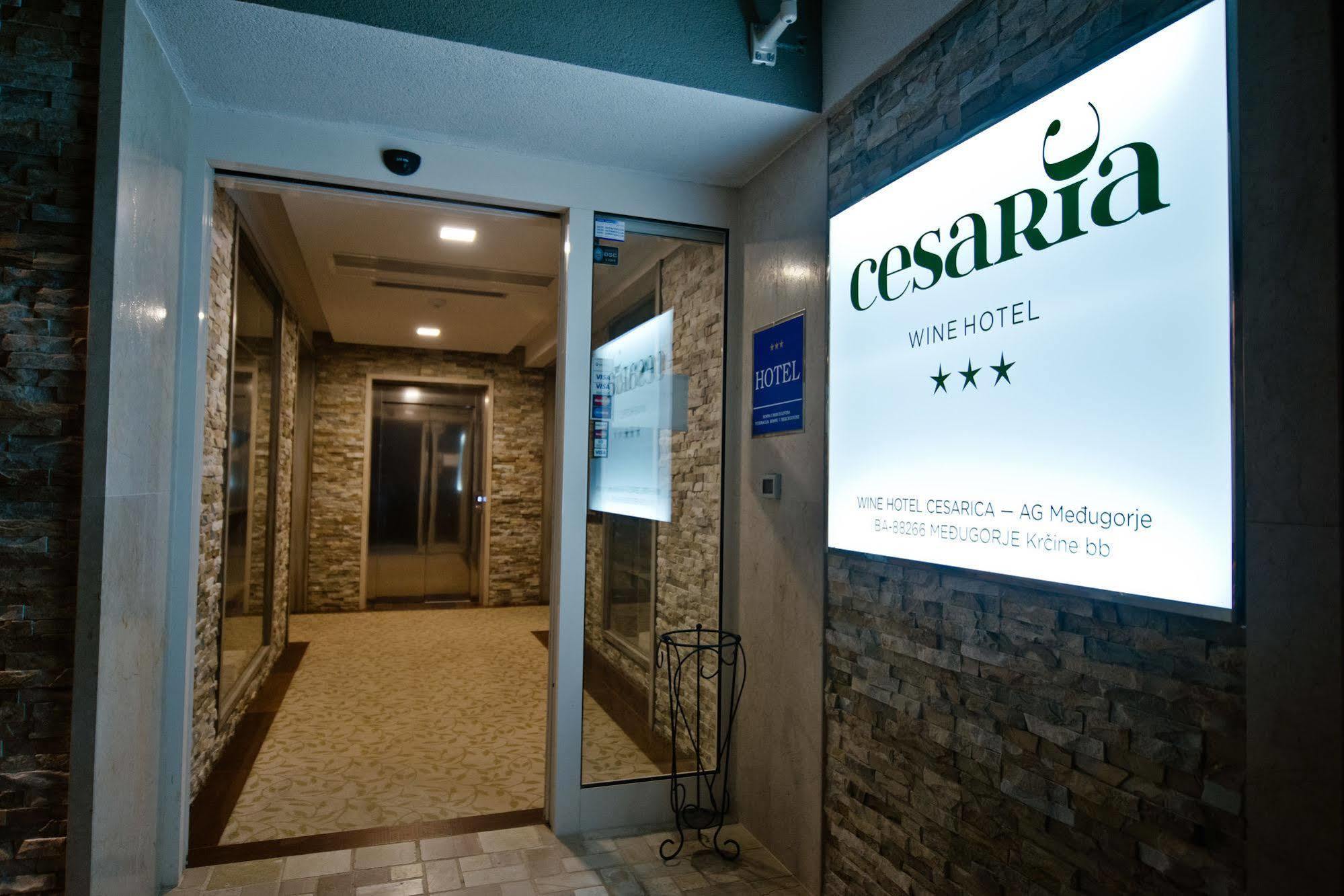 Wine Hotel Cesarica Medjugorje Exterior foto
